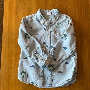 5T Gap Boys Button up